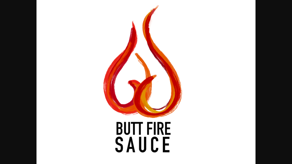 Butt Fire Sauce Logo
